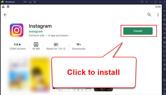 Install Instagram Mobile Version on PC