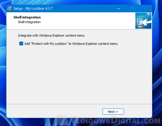 Instal loker Windows 11 saya