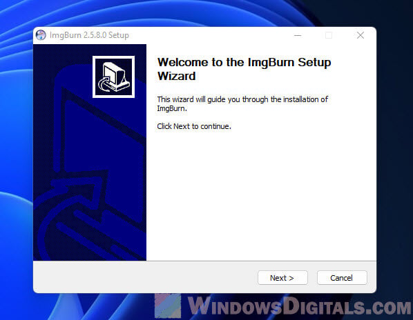 Install Virtual CD creation software