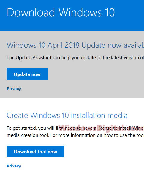 Install Windows 10