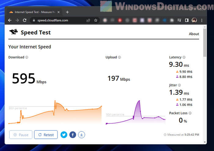 Internet Connection Speed Test