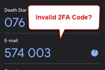Invalid 2FA Code Google Authenticator