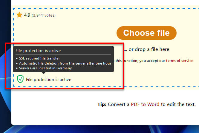 Is PDF24 tools safe