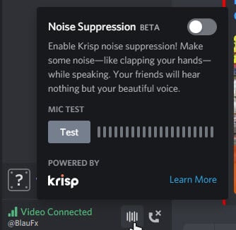 Krisp Discord reduce mic keyboard noise