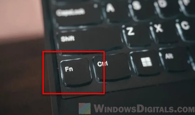 Laptop Fn key