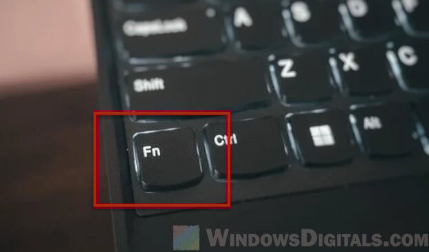 Laptop Fn key