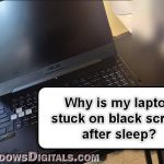 Laptop Stuck on Black Screen After Sleep Windows 11 10