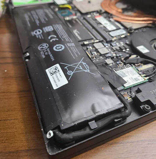 Laptop won't run on battery