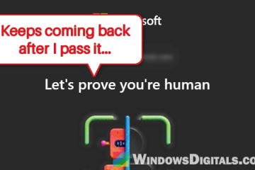 "Let's Prove You're Human" Keeps Looping in Windows 11 Setup