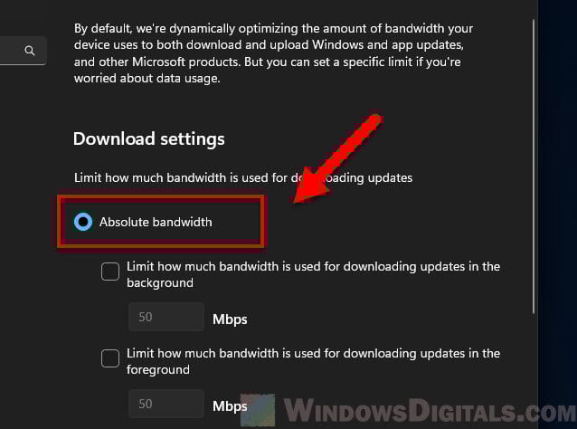 Limit Xbox download speed Windows 11