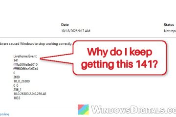 LiveKernelEvent 141 or VIDEO_TDR_FAILURE Crashes on NVIDIA GPU