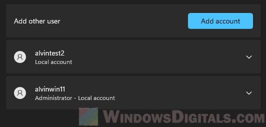 Log in Windows 11 as an administrator