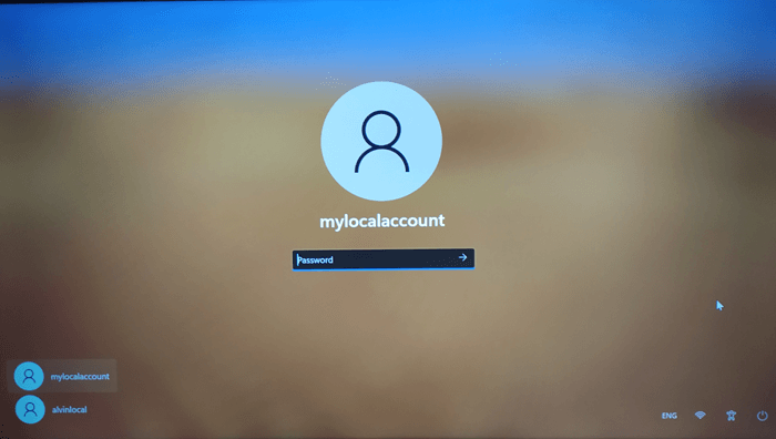 Login Windows 11 without Microsoft account