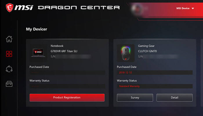 MSI Dragon Center