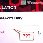 McAfee Asks for a Password to Uninstall