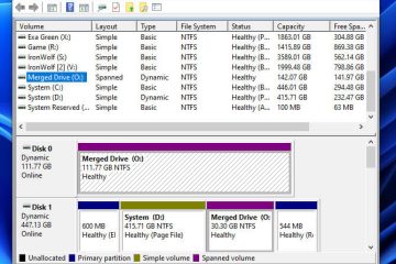 Merge two disks in Windows 11