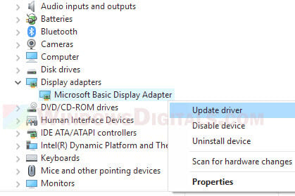Microsoft Basic Display Adapter Windows 11