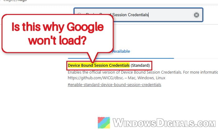 Microsoft Edge Not Loading Google Sites (Gmail, YouTube, Search)