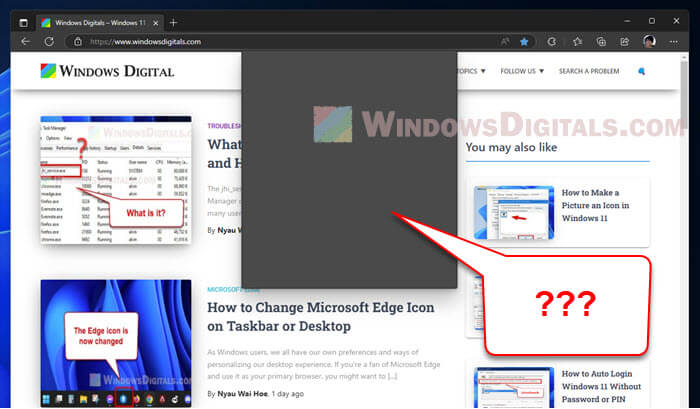 Microsoft Edge Share Feature Not Working