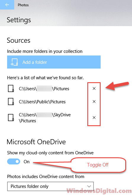 Show my cloud-only content from OneDrive