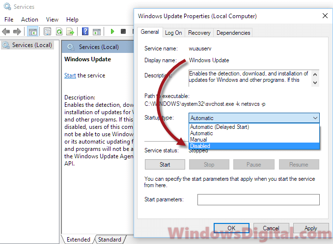 Modern Setup Host High Disk CPU Usage Windows 10
