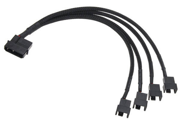 Molex to 4-pin female header adapter