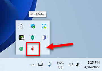 Mute Mic Shortcut Windows 11