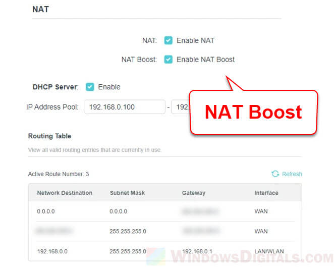 NAT Boost for Gaming