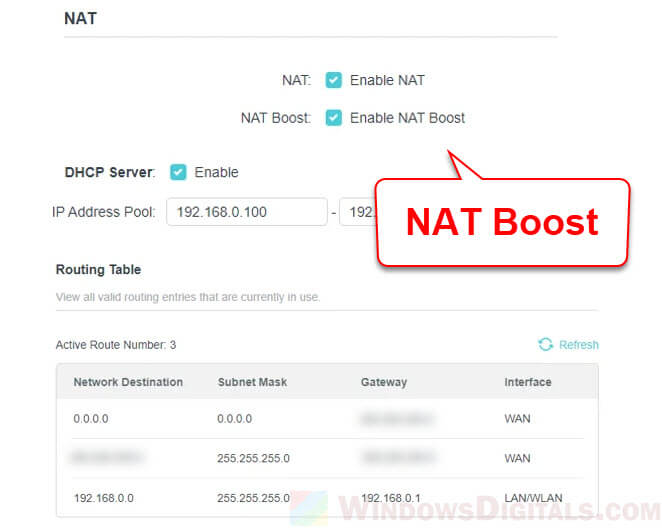 NAT Boost for Gaming
