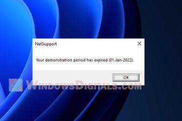 NetSupport Your demonstration period has expired