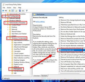 Windows 11: Security Tab Missing in Properties