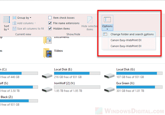 No duplicate warning when copy move files folders Windows 10