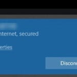 No internet Secured Windows 10