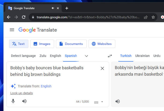 Nonsense Google Translate Gibberish