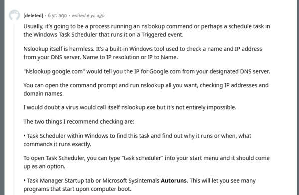 Nslookup.exe Reddit