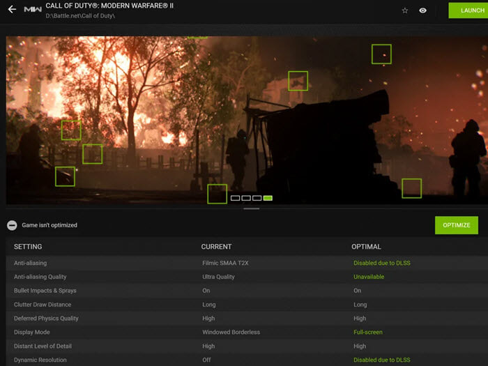 Nvidia GeForce Experience Auto Optimize