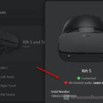 Oculus Rift S No Headset Audio Windows 10