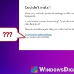 Office Install Error Code 0-2031 (17002) on Windows 11 or 10