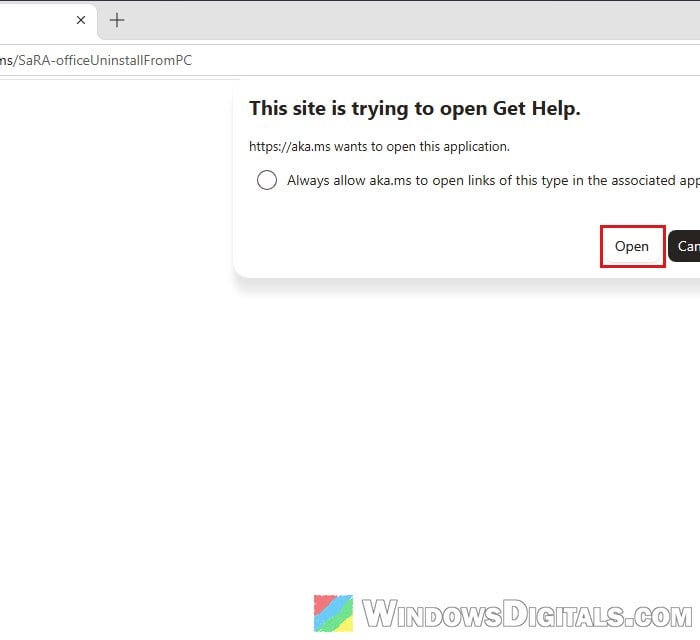 Office uninstall troubleshooter Get Help Windows 11