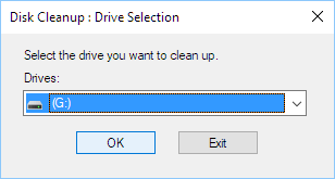 Open Disk Cleanup delete Windows.old