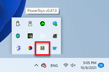 Open PowerToys Windows 11