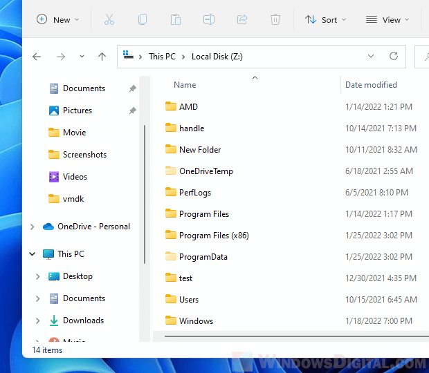 Open VMDK File Explorer Windows 11