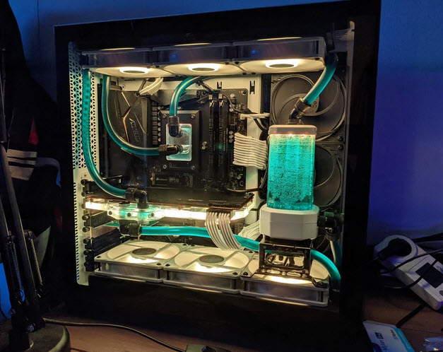 Open-loop water cooling system
