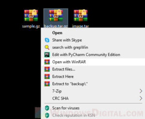 How to Open or Extract .Gz, Tar.gz or .Tar File in Windows 11/10