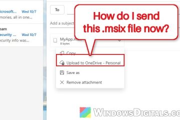 Outlook Will Block .msix Attachments From November, What to do?