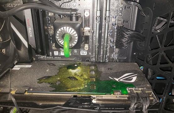PC Water cooling system leaks