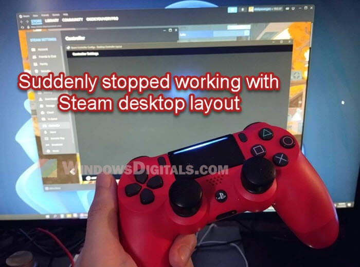 PS4 or PS5 Controller Stopped Working With Steam