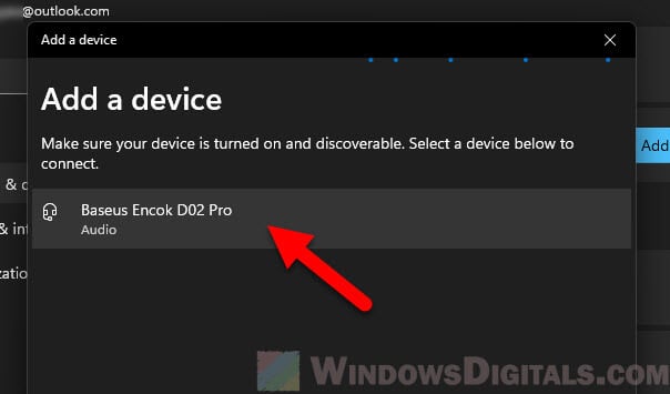 Pair and connect Bluetooth headphones to Windows 11