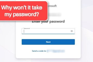 "Password Sign-In Isn't Available. Try Another Method" on Microsoft Account