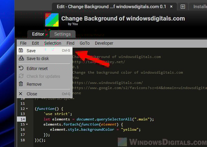 Permanent Inspect Element Chrome Firefox or Edge